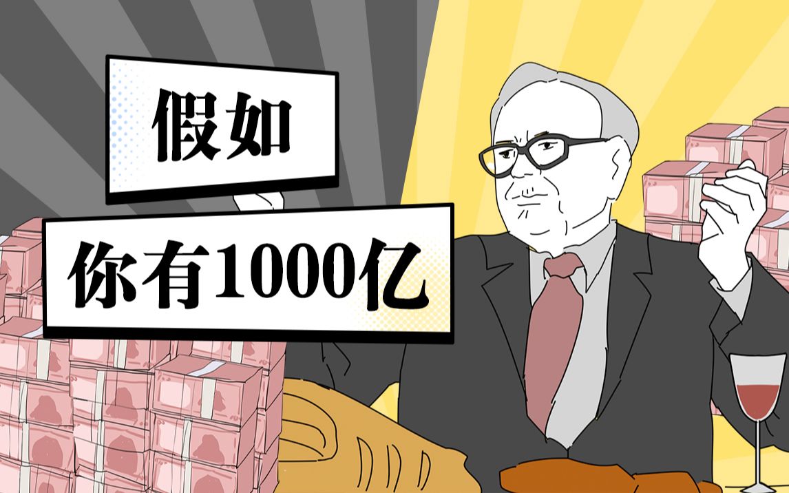 [图]假如你有1000亿....本视频信息量很大，请低调观看，大胆想象哦！