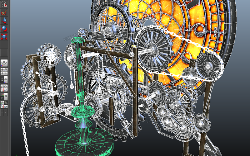 [图]3dmax机械动画从入门到精通制作视频教学 ！！！！