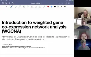 Download Video: 加权基因共表达网络分析简介