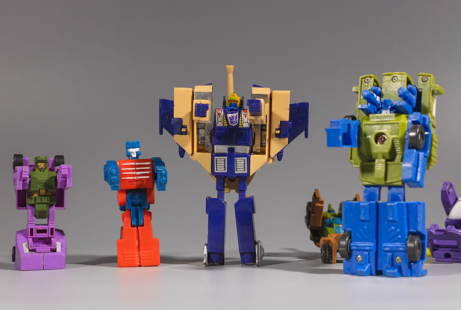 "——变形金刚老d烙铁&铁皮&蓝战士&光速&单管炮&闪电把玩分享!