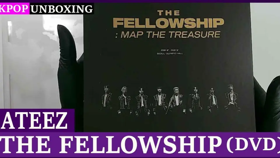 ATEEZ】 [THE FELLOWSHIP - MAP THE TREASURE SEOUL] 首尔演唱会DVD开