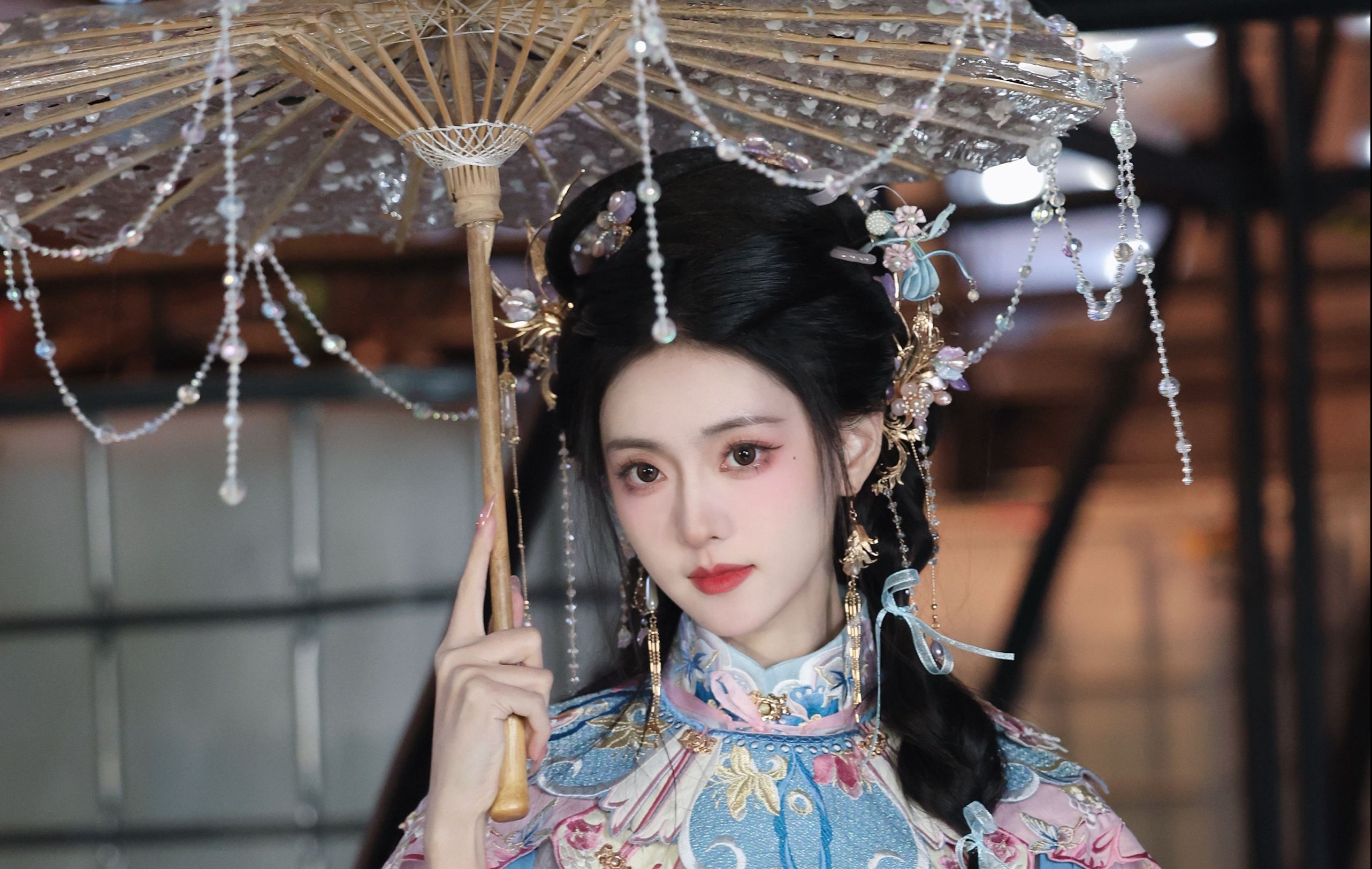 江苏扬州美女 山海观雾 12月24日直播 #生日直播 #汉服美女 #国风红人