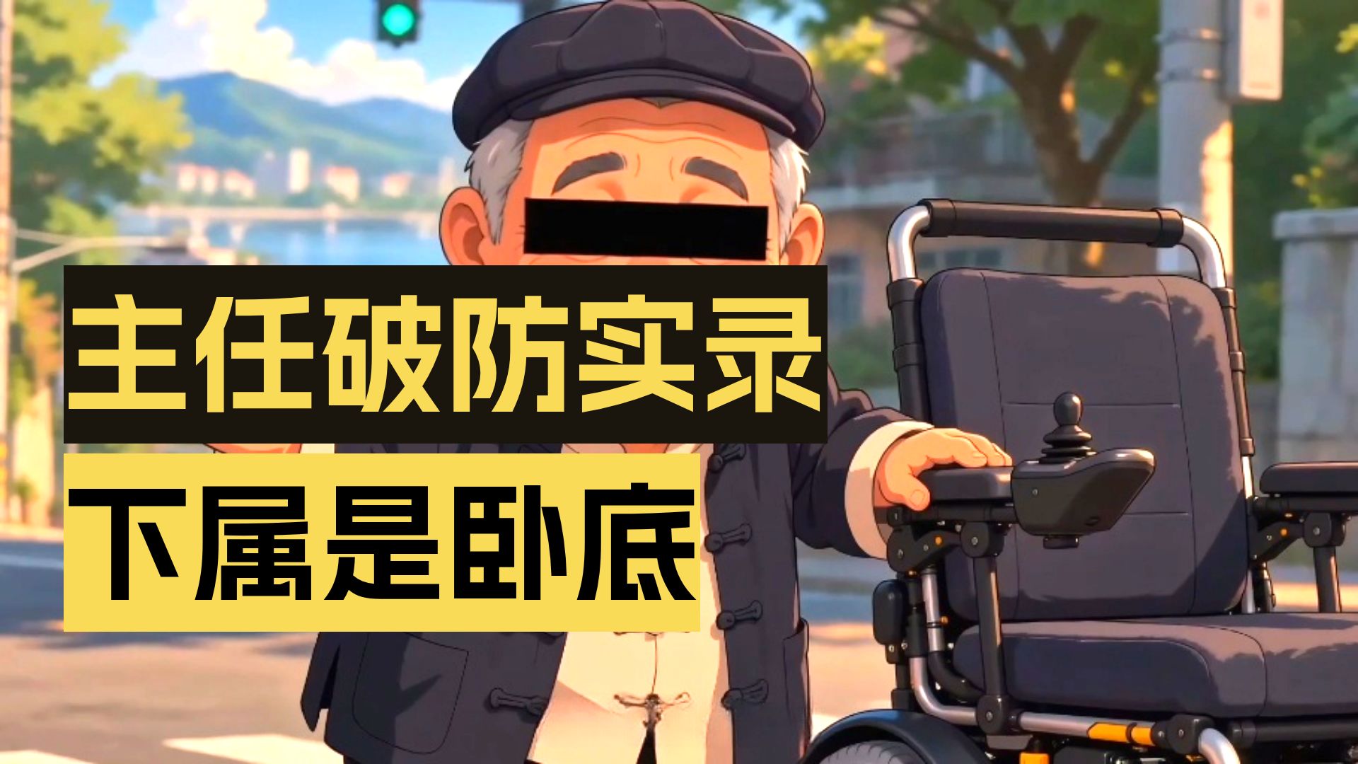 黄老弟打工囧事：阿房上班摸鱼玩扫雷被抓包，主任带他去见客户；阿房不开车、改骑电动轮椅，被主任臭；到了客户面前认错人、喊主任 "师傅&quo
