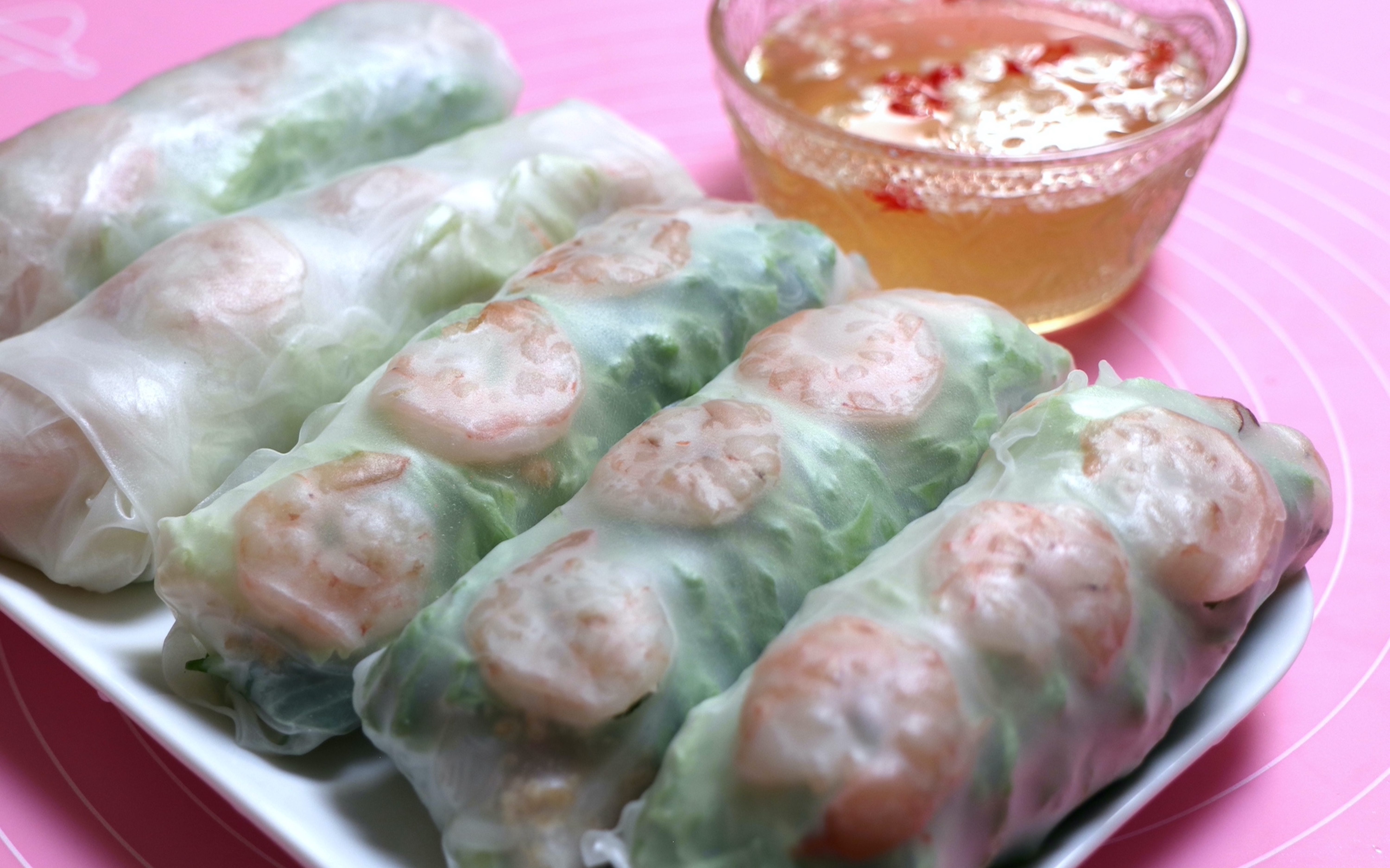 越南生春卷,清凉爽口┃法国亚洲餐自助┃rouleau de printemps