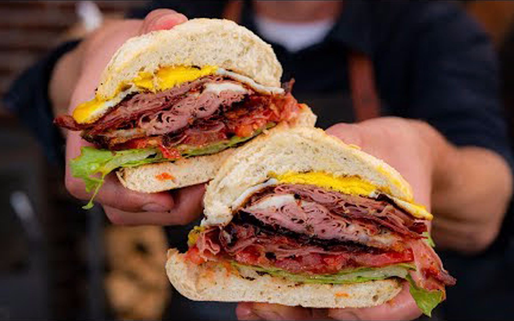 【老外带你烤肉】千层汉堡crazy mortadella bologna sandwich - its