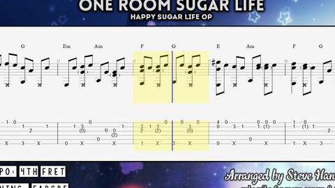 Happy Sugar Life OP】 One Room Sugar Life - Fingerstyle Guitar Cover 