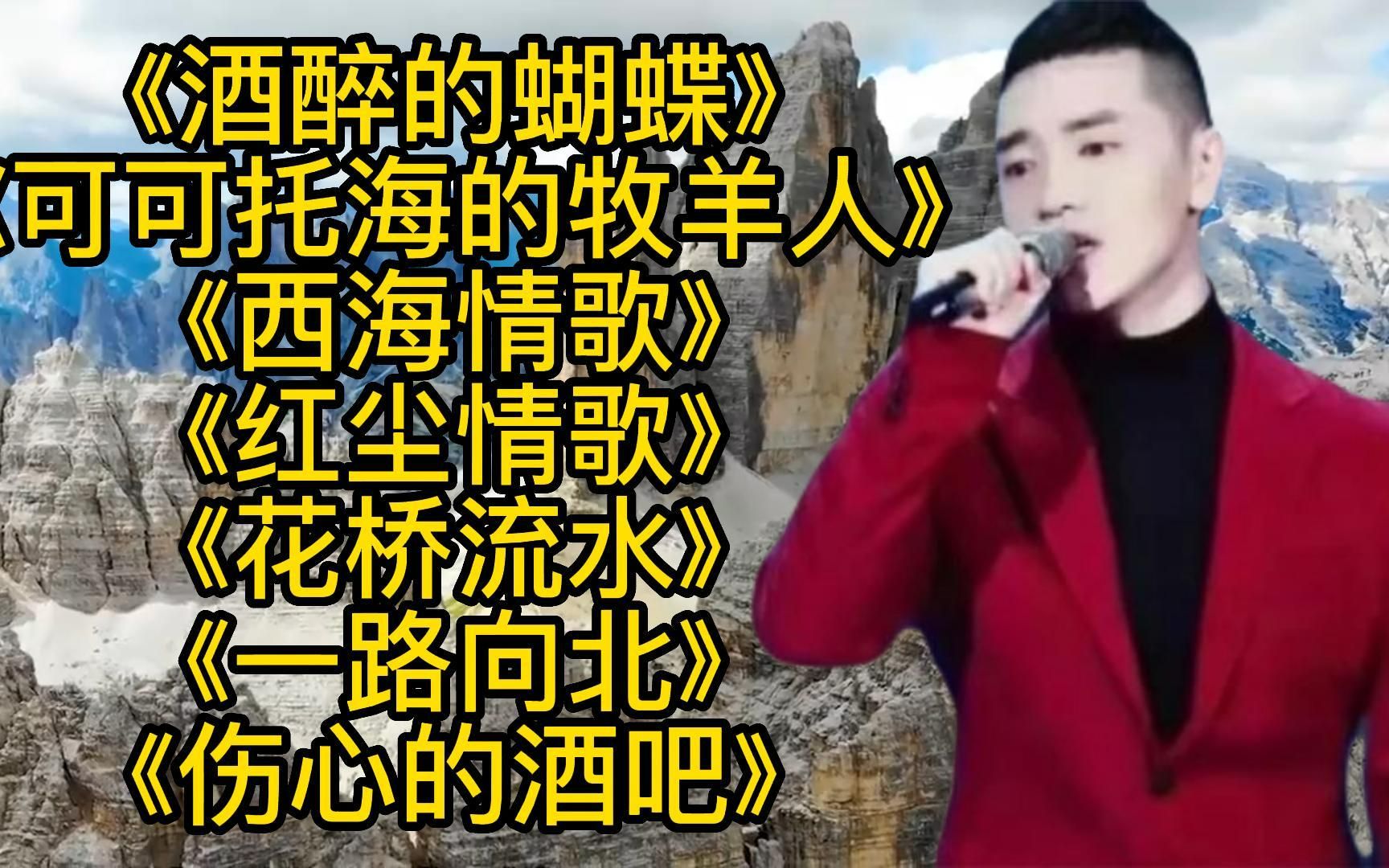 [图]<酒醉的蝴蝶><可可托海的牧羊人><西海情歌><红尘情歌>一路向北