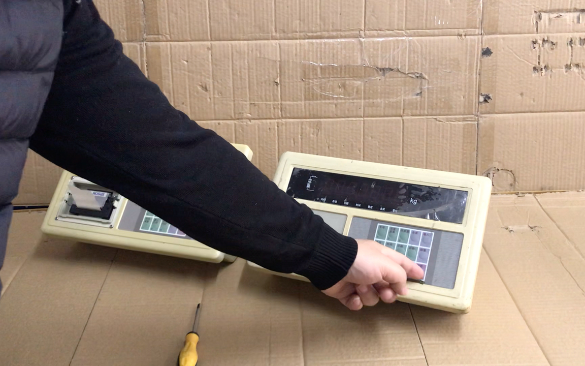 带打印地磅显示器,耀华xk3190-a9称重显示器标定