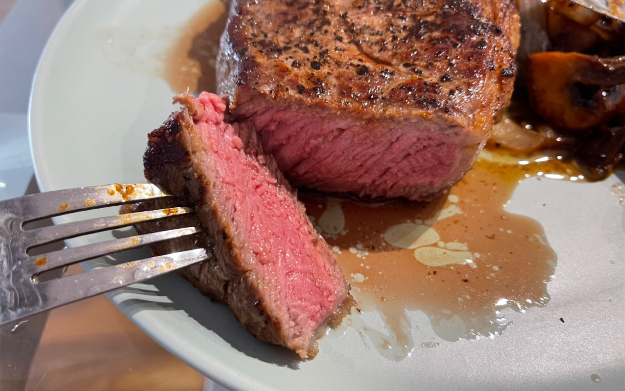 玛莎超市的牛排 5～7成熟