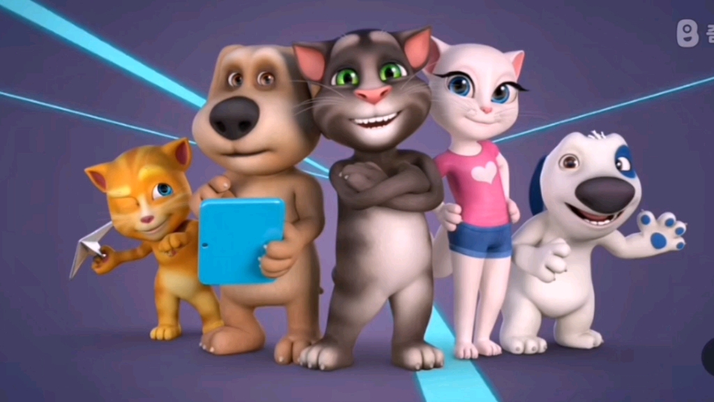 会说话的汤姆猫迷你家族约会进行时