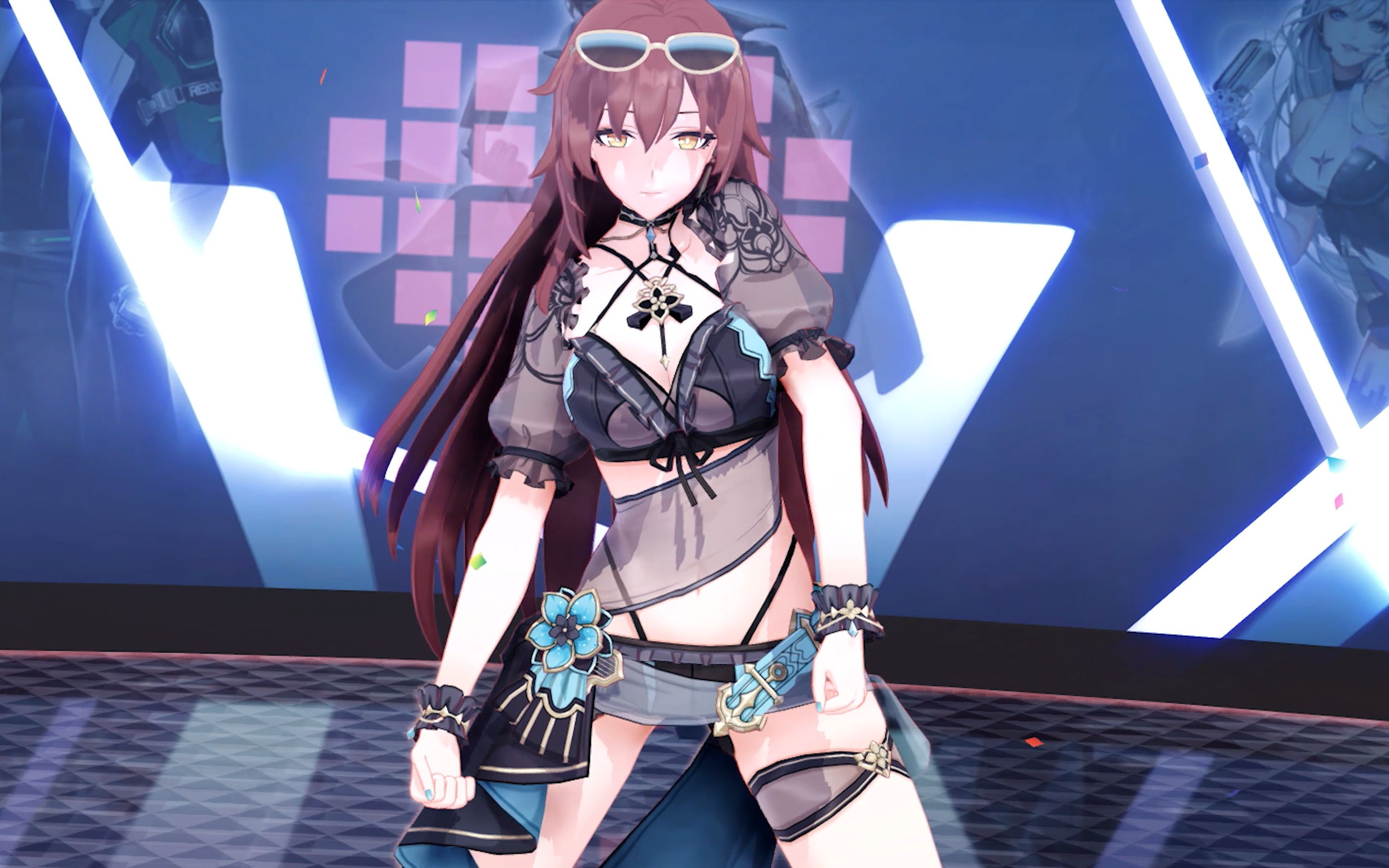 【崩坏3/伊甸mmd】伊甸,泳装,conqueror