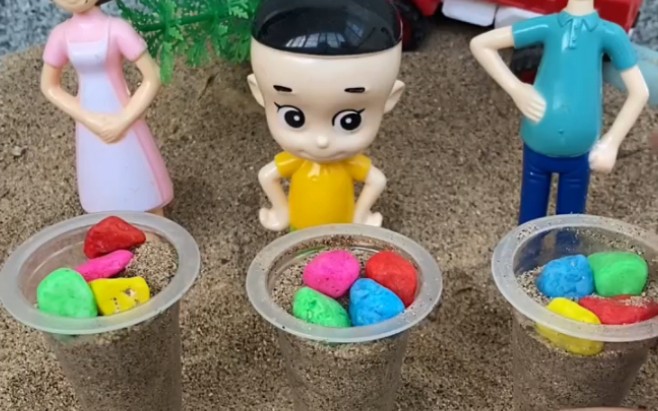 大头儿子一家分雪糕了