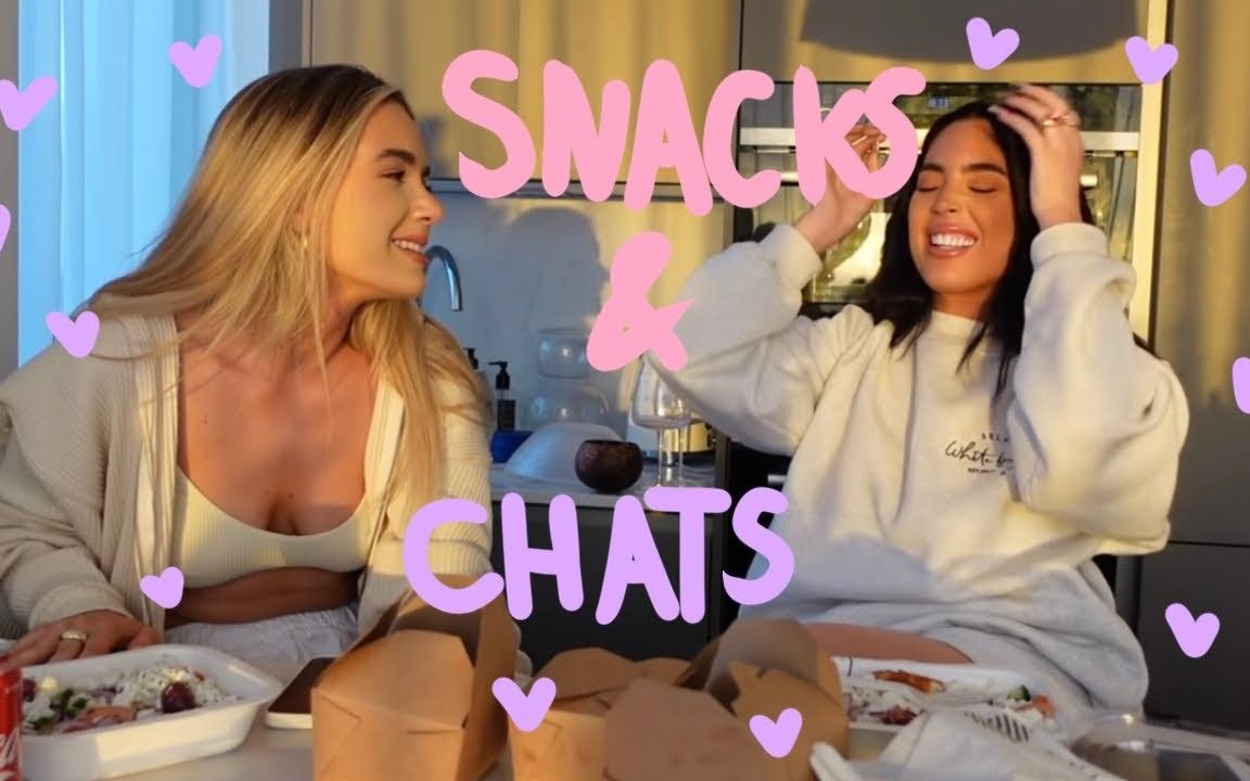 [图]【Sophia and Cinzia】SNACKS AND CHATS!!!