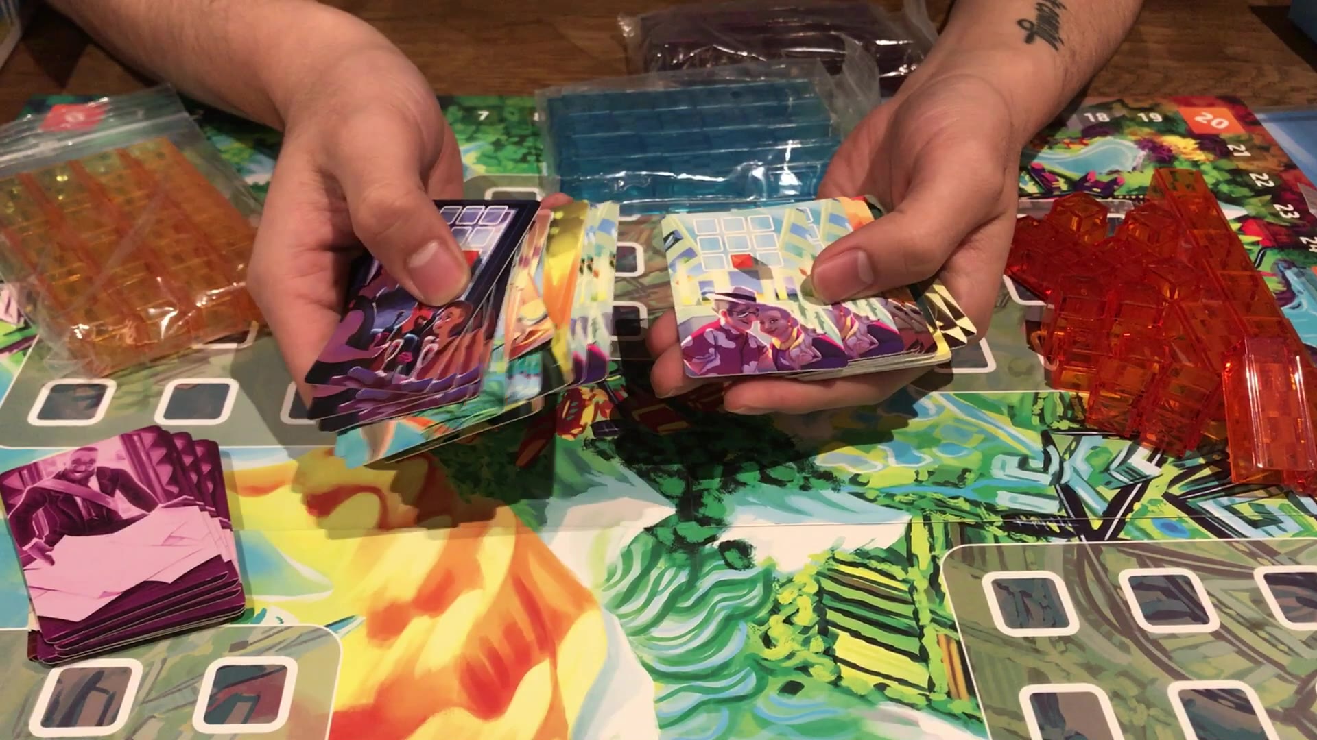 【桌游开箱】《曼哈顿/manhattan》(东旭)_哔哩哔哩 (゜-゜)つロ 干杯