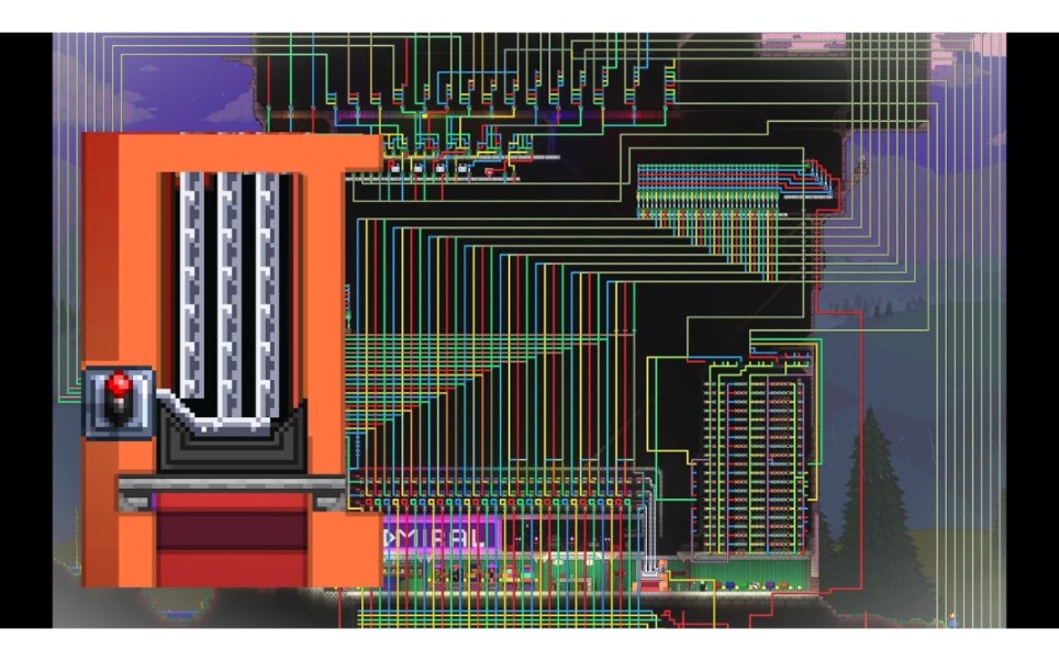[terraria 电路] 一个完全随机的老虎机_单机游戏热门视频
