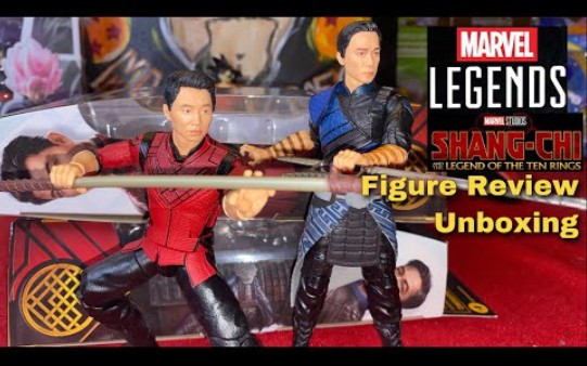 [图]Marvel Legends ml【尚气与十戒传奇】尚气 刘思慕 文武 梁朝伟 开箱评测