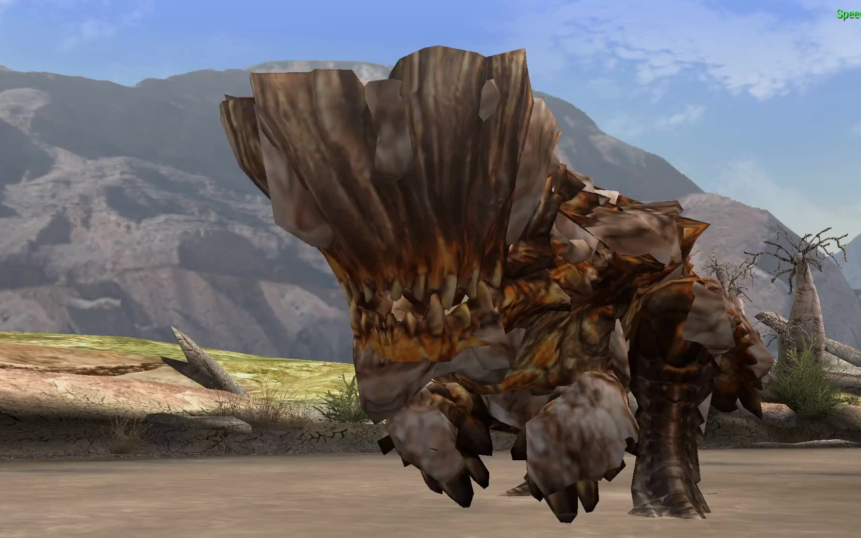 怪物猎人p3hd新手大锤土砂龙差点受苦记(多冷那,我在东北玩泥巴)_哔哩