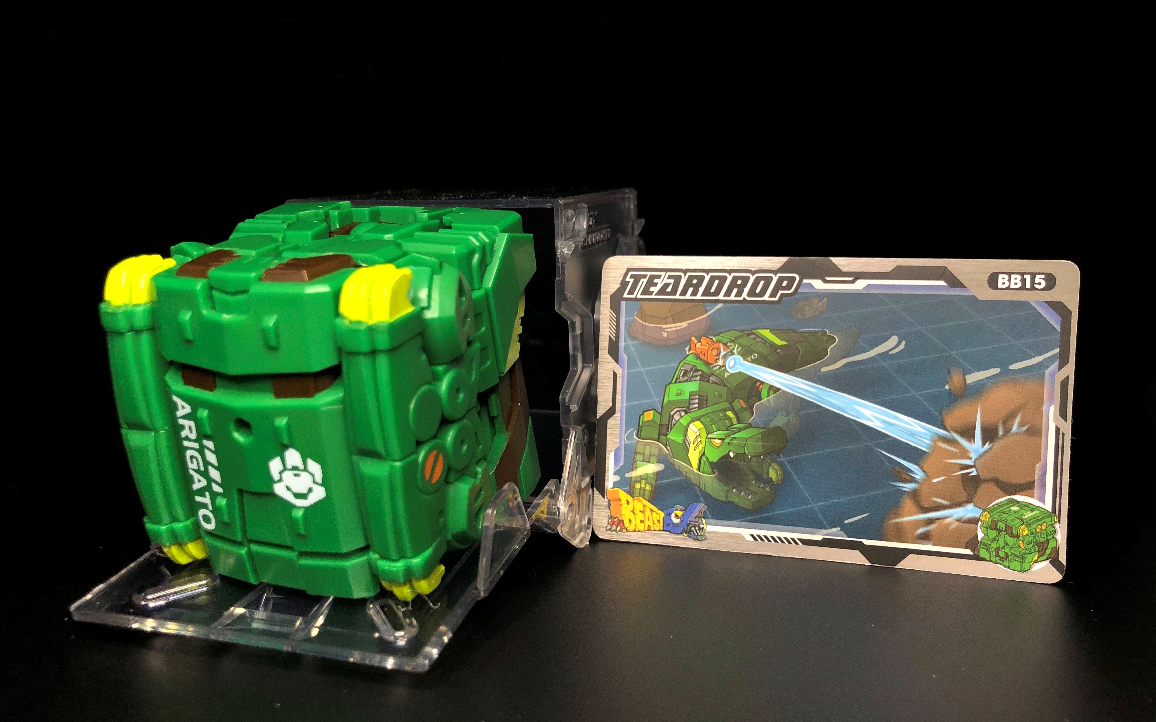 1分钟开箱第9弹52toys猛兽匣泪眼煞星鳄鱼