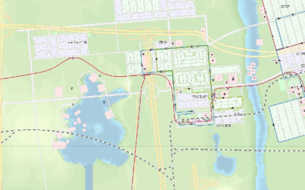 城市天際線武漢市輕軌一號線