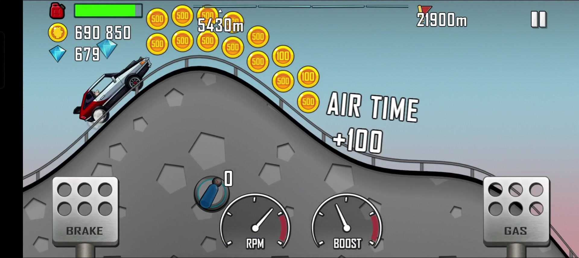 登山赛车:高速公路-快车-9043米