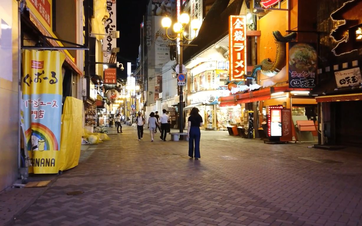 【云逛街】日本大阪 4K超高清60帧 零时の道顿堀<上部>Japan Night Walk哔哩哔哩bilibili