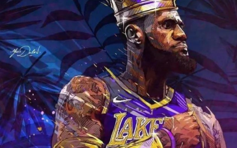 king!勒布朗61詹姆斯!