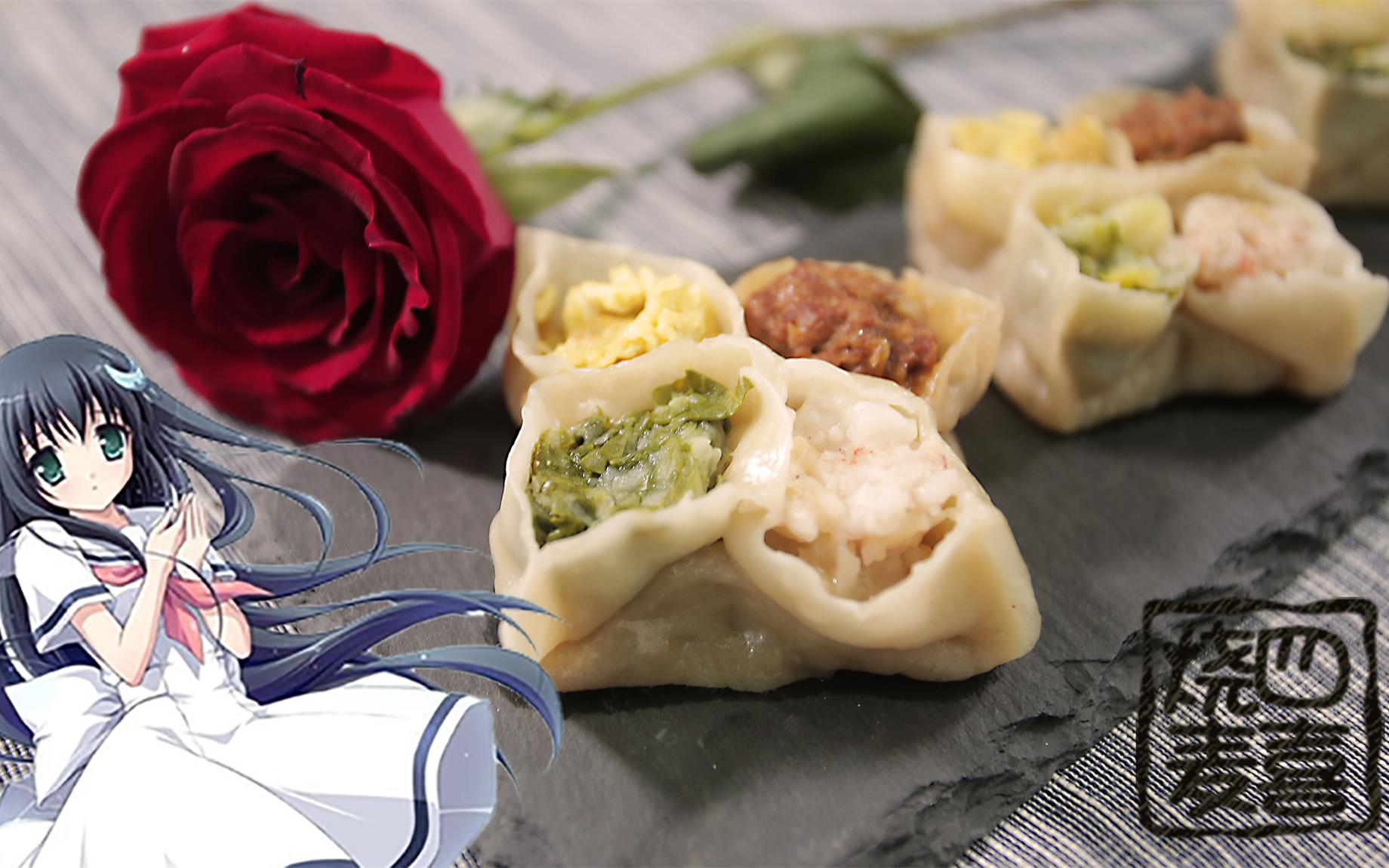 特级料理师童年的回忆中华小当家四喜烧麦