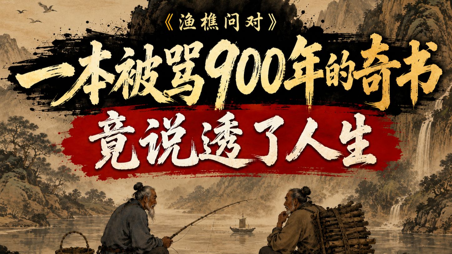 40分钟看透《渔樵问对》：人生所有烦恼，都逃不过这5条规律