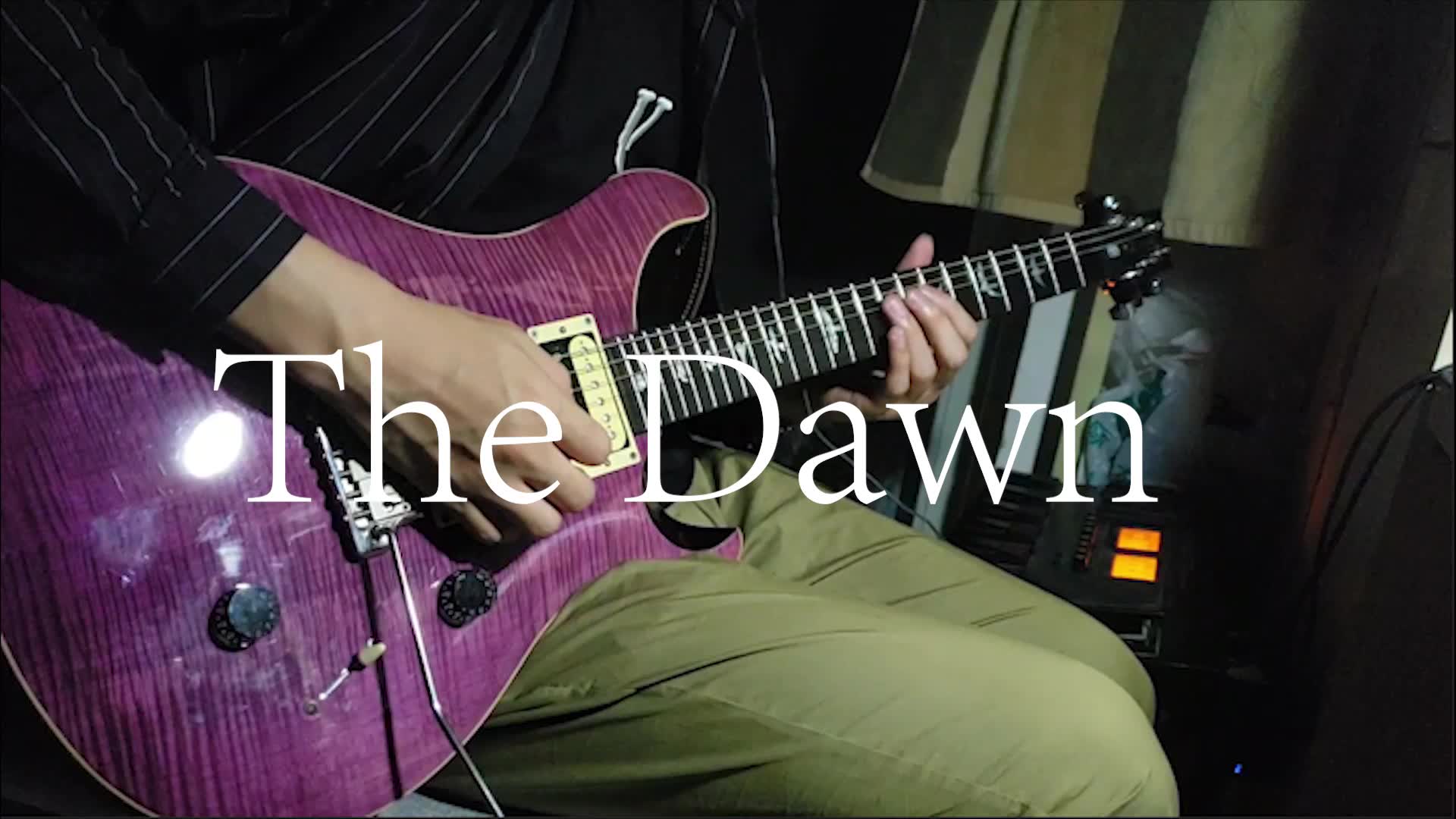 电吉他thedawn亡灵序曲张俊文版cover