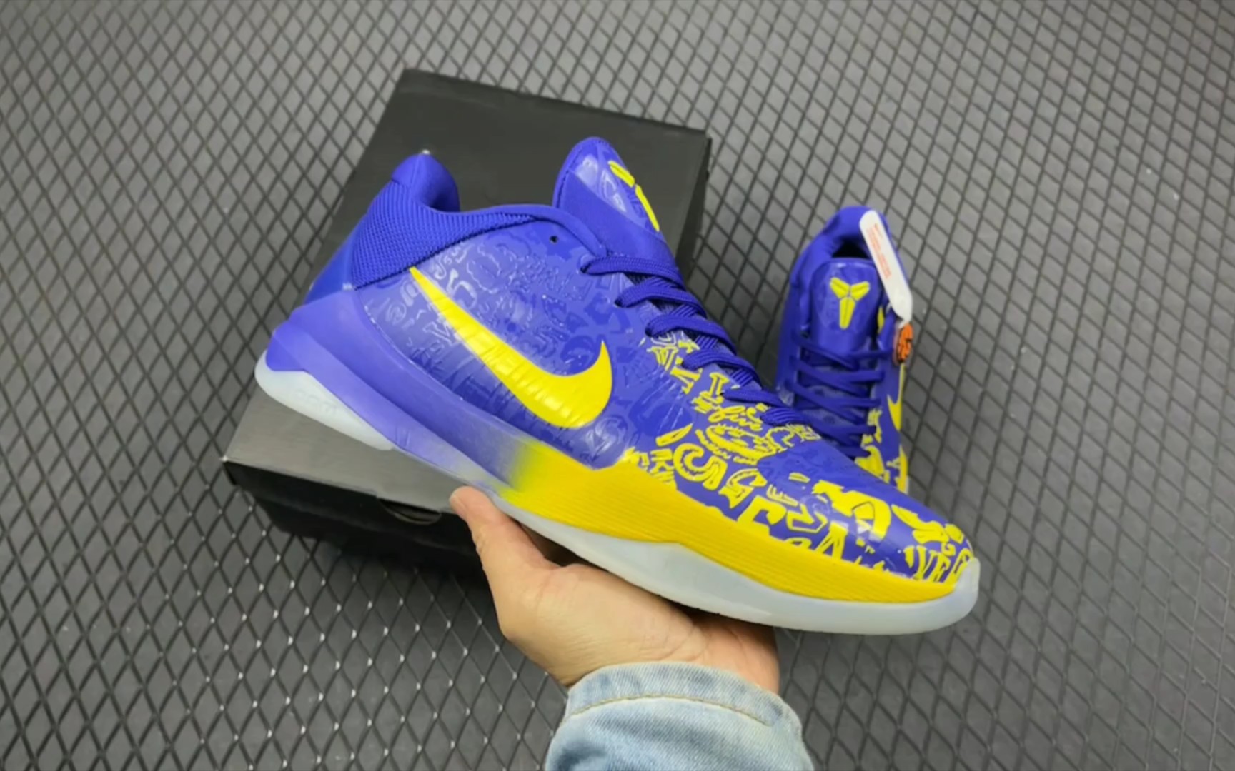 13]nk zoom kobe 5 protro "5 rings" 科比5全新配色-五冠王 低帮运动