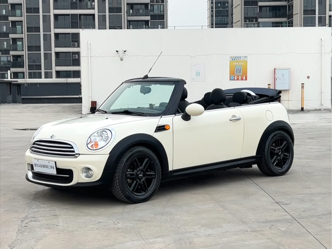 宝马mini 软顶敞篷版#r57#哈曼卡顿音响 #胡椒白原厂无改装状态73