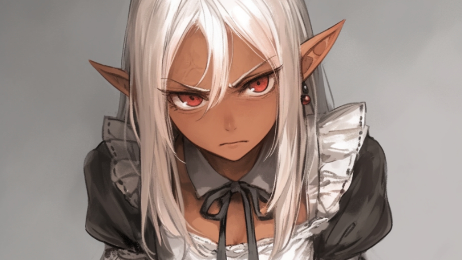 🌚黑皮精灵女仆🌚