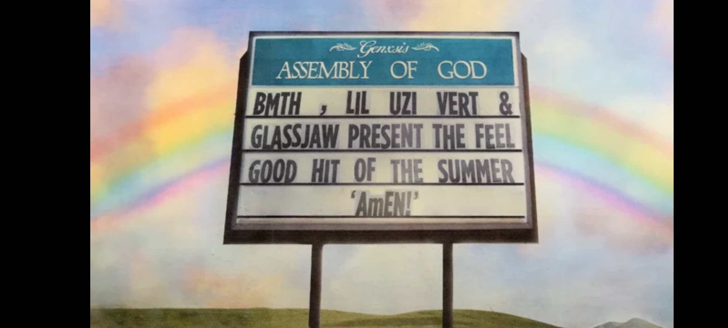 [图]BMTH & Lil Uzi Vert 我怎么会做这样的梦 《AmEN!》中英lyrics video