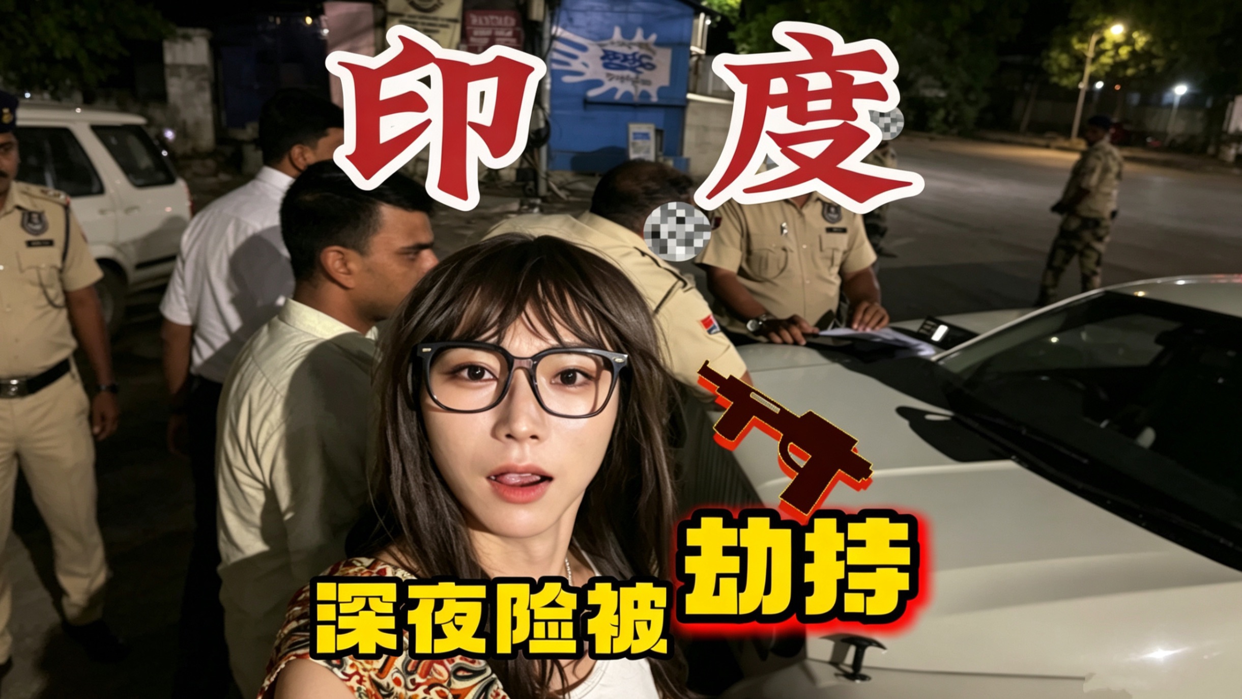 我在印度被追逐❗️险被打火机威胁这件离谱事儿