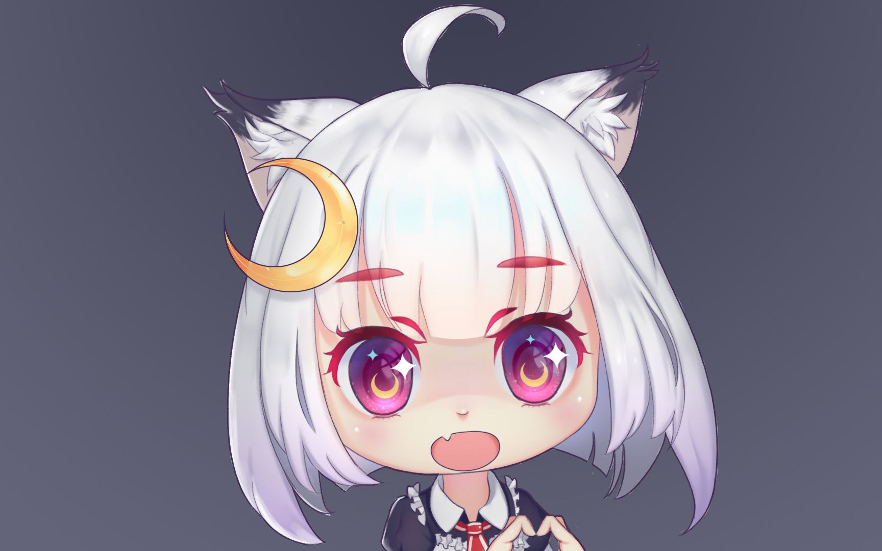 【板绘】新月汉化组看板娘