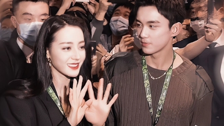 吴磊迪丽热巴扫楼名场面