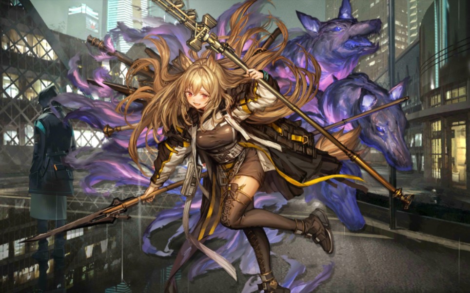 [明日方舟]成就达成!得到很傻的精二(刻俄柏)狗子一只