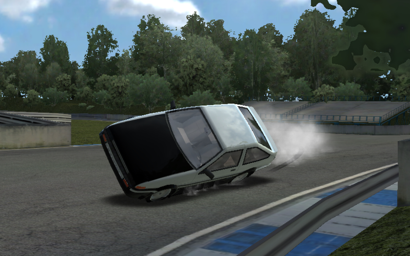 拓海ae86惊现刀片超车