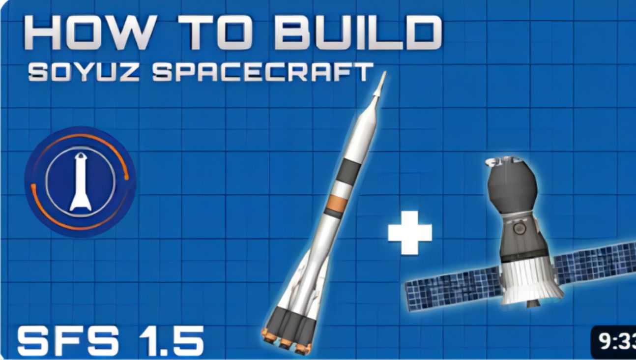 [图]How to build a Soyuz Rocket in SpaceFlight Simulator 1.5 _ SFS _