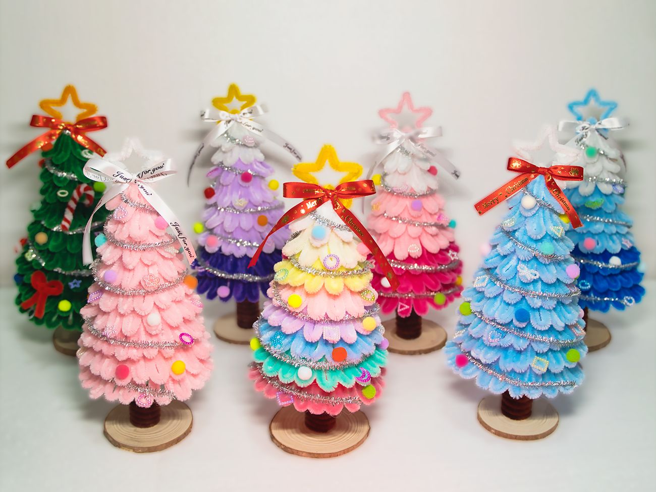 手工制作扭扭棒圣诞树成品-叁点零玖-叁点零玖-哔哩哔哩视频
