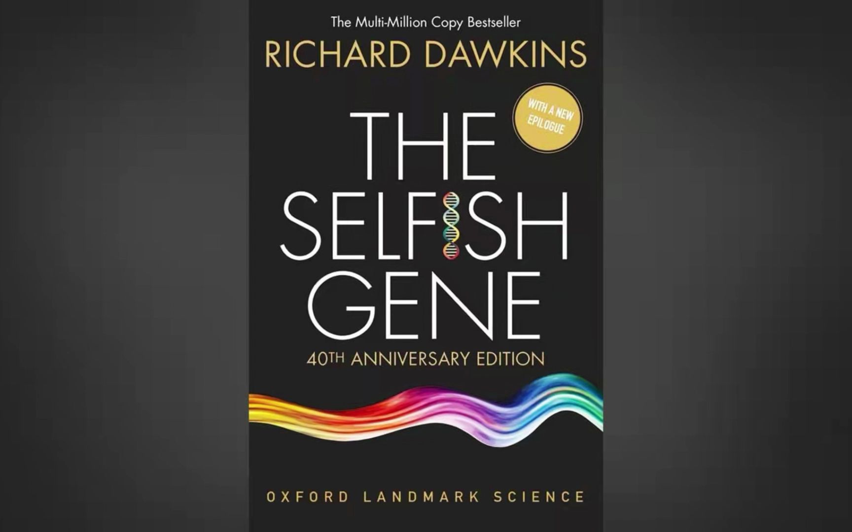 [图]【英文有声书】自私的基因 原作者朗读 The Selfish Gene 理查德·道金斯作品