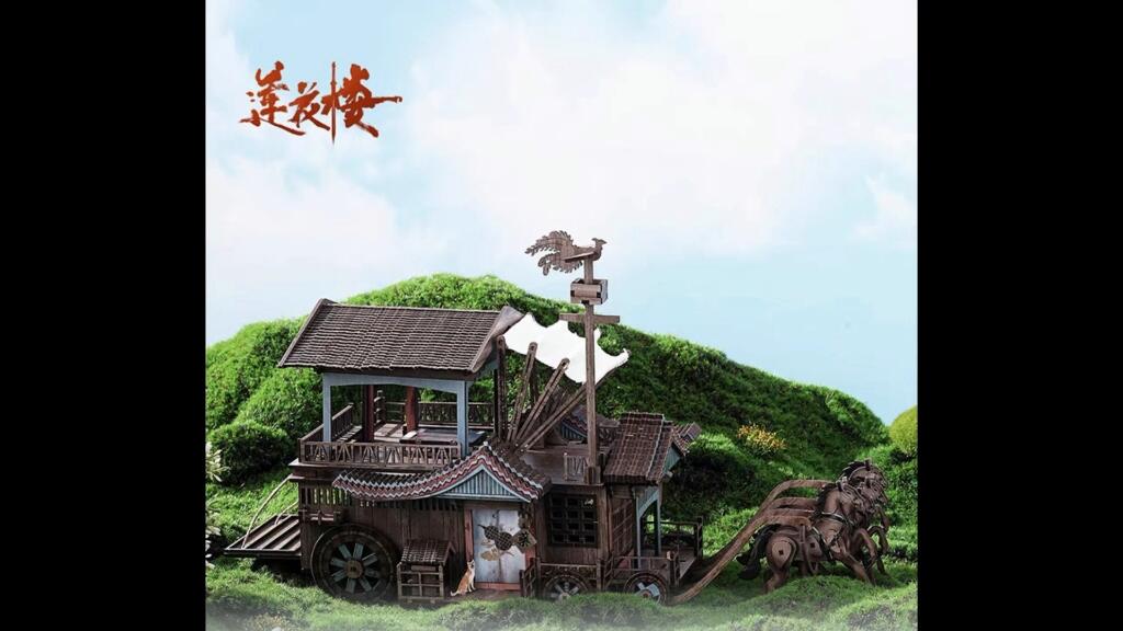 莲花楼马车模型开箱～_哔哩哔哩_bilibili