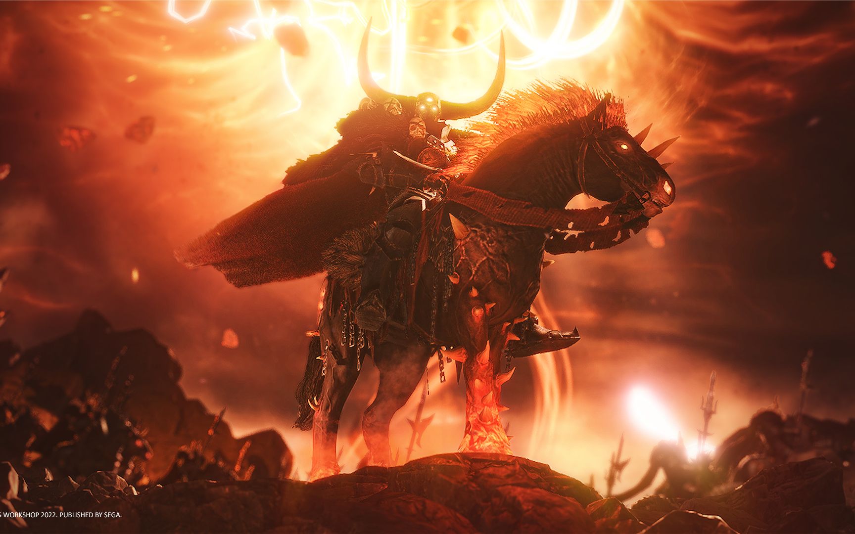 全战战锤introducing 混沌勇士-混沌野生蝎尾狮