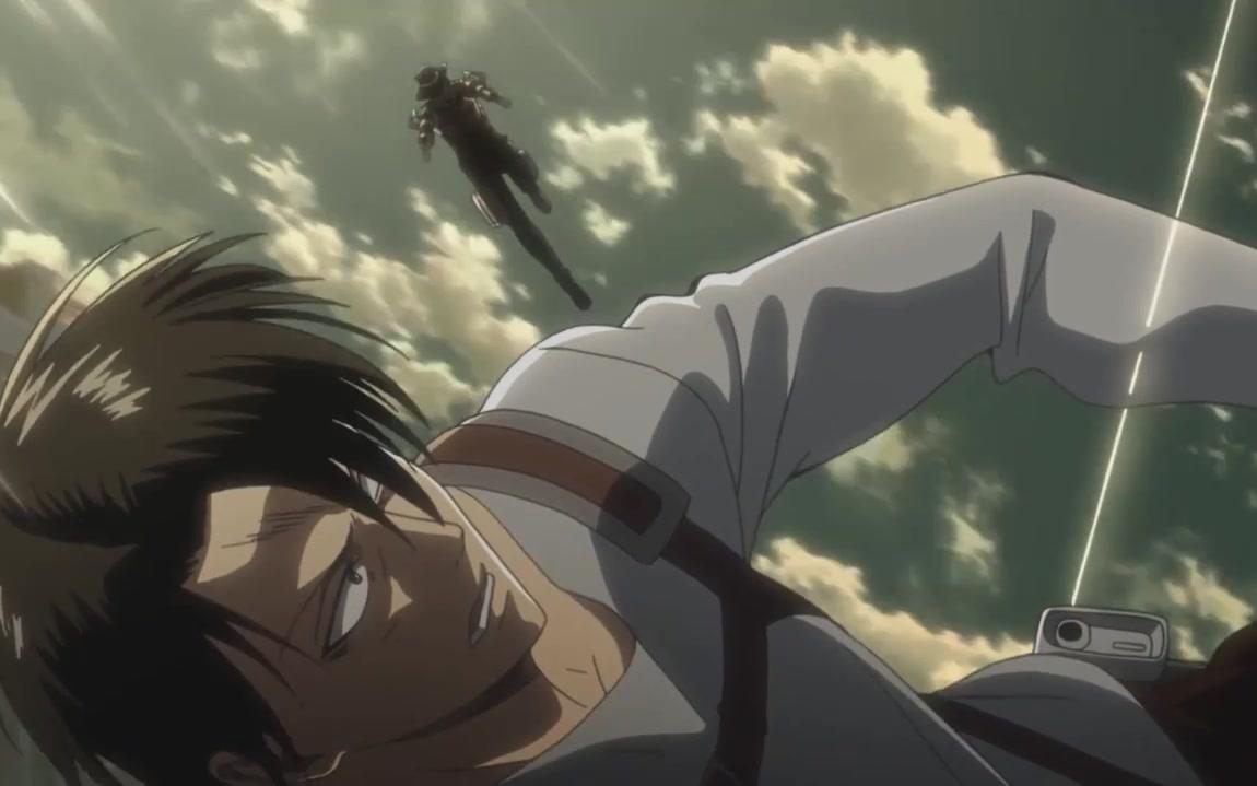 进击的巨人第三季,兵长动作戏,兵长帅炸