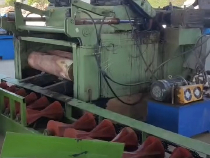 【昌兴旋切机流水线】木材加工神器