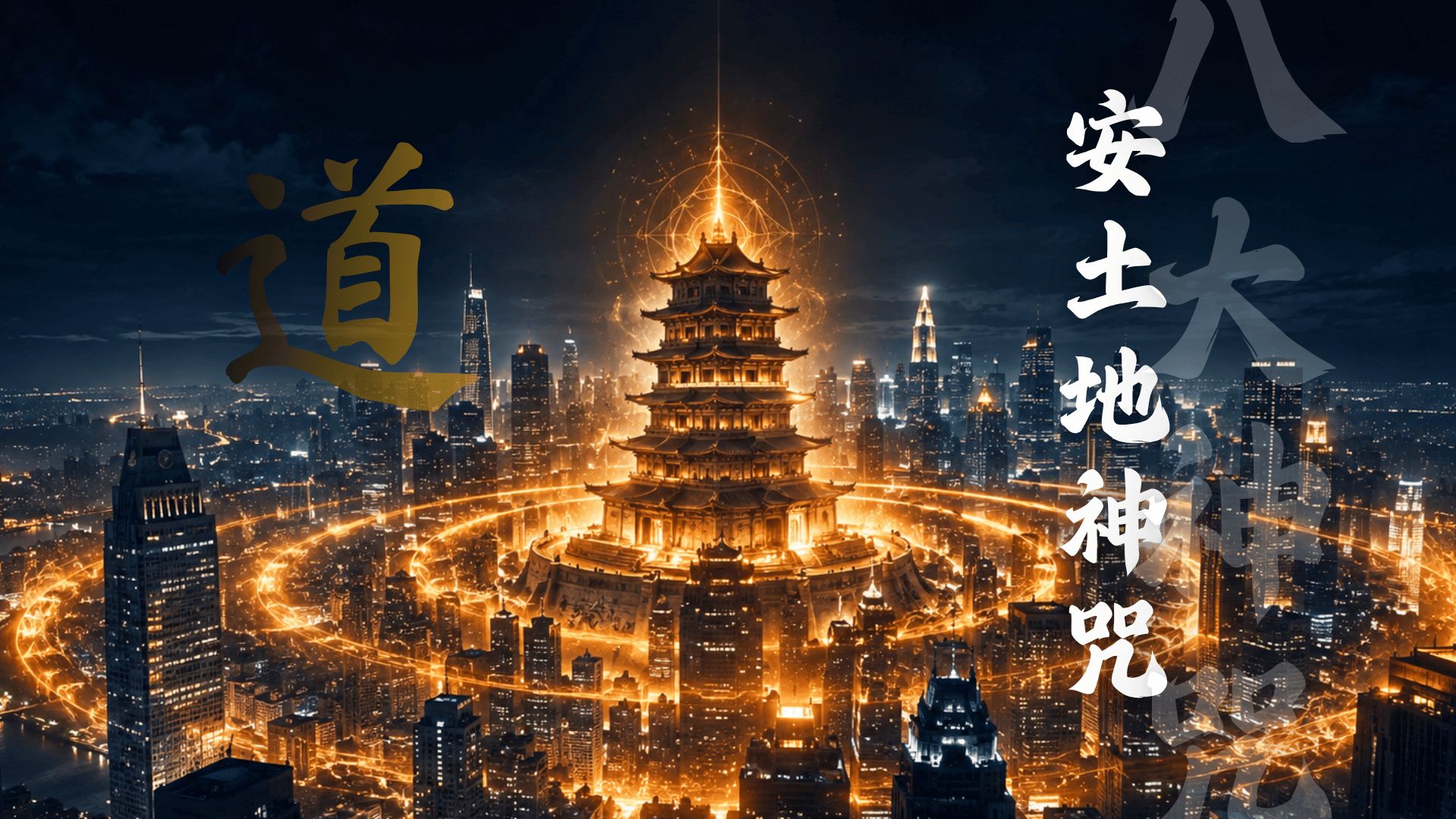 松弛解压专注学习《安土地神咒》道韵Lofi~惬意36x持诵｜陪伴学习工作·心流音乐·冥想｜道家八大神咒系列（四）
