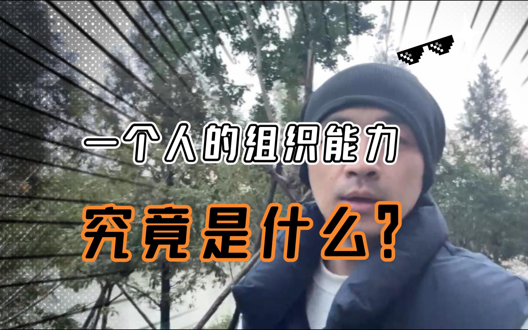 一个人的组织能力是什么?哔哩哔哩bilibili