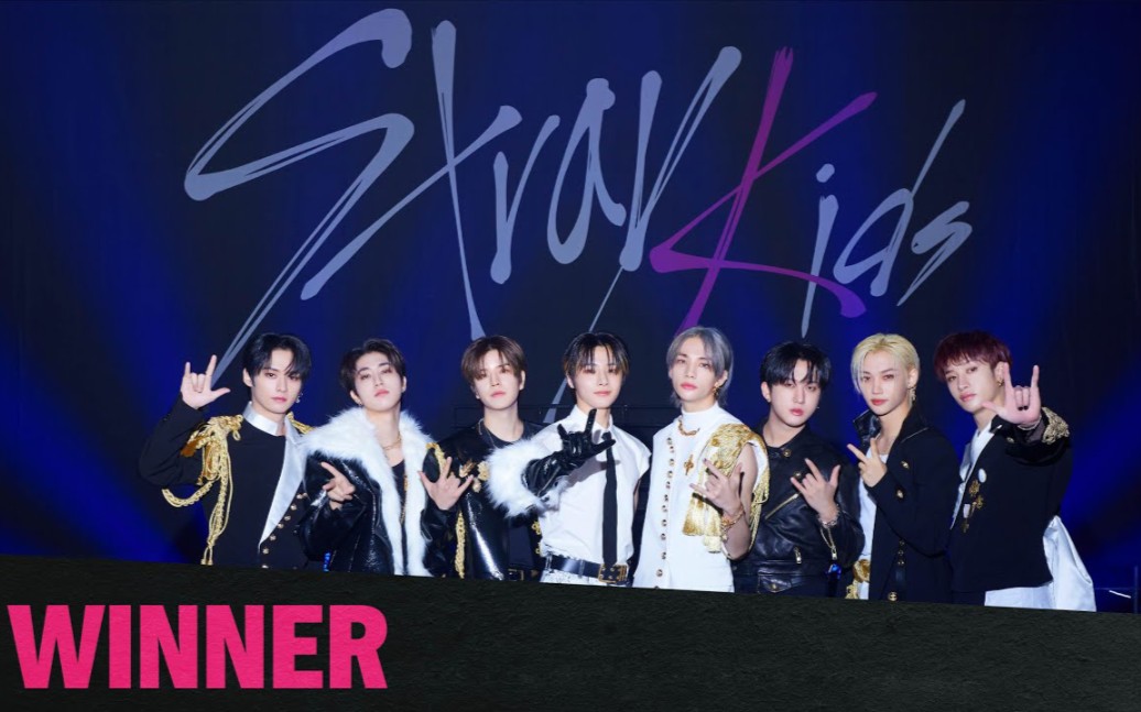 stray kids《s-class (樂)lalalala》231120 bbmas高清舞台 获奖感言