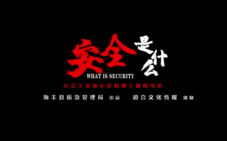 [图]海丰县应急管理局安全生产警示教育片《安全是什么》（安全生产月）