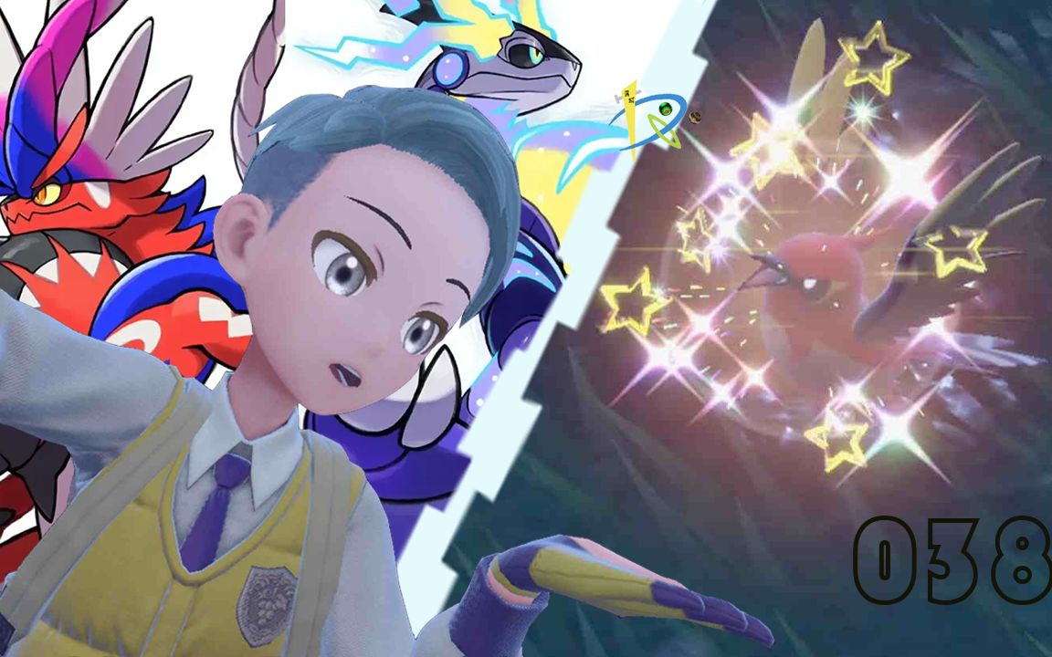 【宝可梦朱紫】038*闪光火箭雀